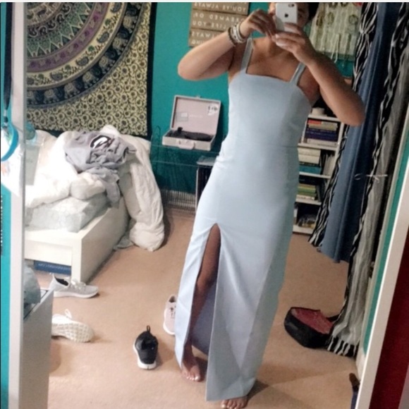 marina maxi in light blue